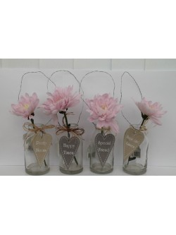 Small Glass Message Bottle 